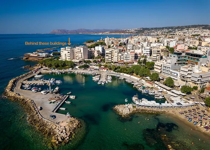 Apartment Sea View Modern 2br Floor On Nea Chora Chania (Crete)