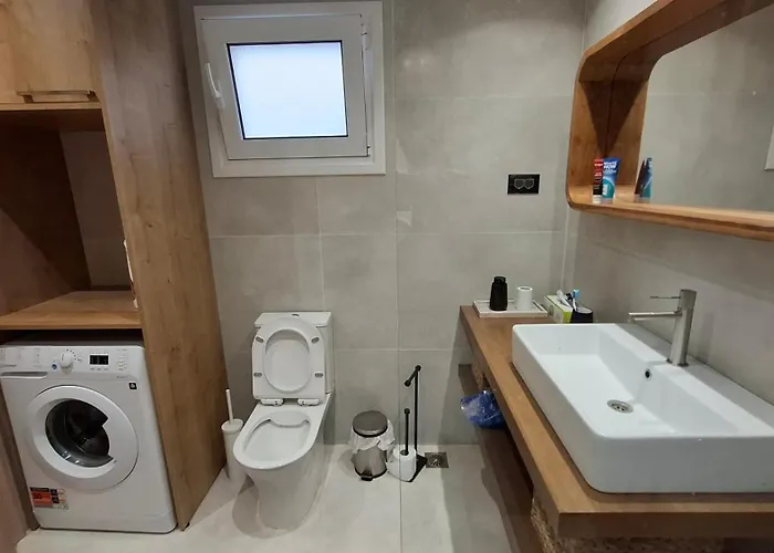 Sea View Modern 2br Floor On Nea Chora * Chania (Crete)